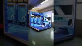 Indoor 3D Immersive LED display