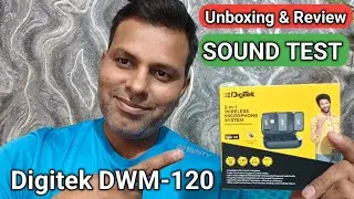 Digitek DWM-120 Unboxing & Real Sound Test! Best Budget Wireless Mic for YouTube