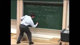 Prof. Alan Sokal | Statistical mechanics I