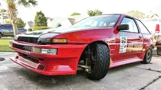 How to get INSANE steering angle on an AE86 Pt 2 - INSTALLING Just Engineering Super Angle Kit