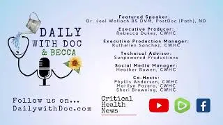 Dr. Joel Wallach - EFAs Essential for Healthy Blood, Lungs, and Brain - Daily with Doc 03-29-2023