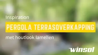 Pergola SO! terrasoverkapping met houtlook lamellen - productvideo | Winsol