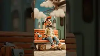 Relaxing 3D animation ✨🧘 | Calm vibes | Life&rsquo;s little moments #shorts #viralvideo #trending