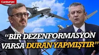 Özgür Özel'den Saray'a 'İHA' yanıtı: 'Bir dezenformasyon varsa Burhanettin Duran yapmıştır'