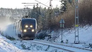 Rerouted trains in Hindås and Rävlanda - Swedish winter 2026