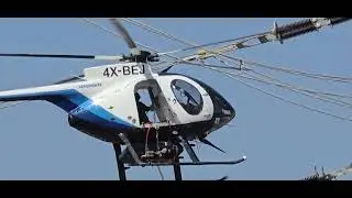 מסוק של חברת חשמל