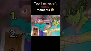 Top 3 minecraft funny moments 😭 (Watch until the end 😳🔥)