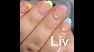 Your name your nails!!!￼ #￼nails #cute nails #nail inpso #your name your nails