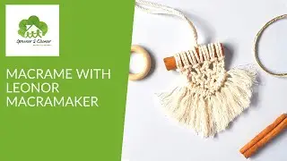 Macrame - Cinnamon Stick Boho Decoration (Christmas) - Greener & Cleaner Bromley & Beyond