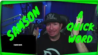 Samson - A Quick Word reaction