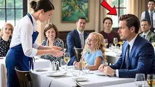 NINGUÉM CONSEGUIA LIDAR COM A FILHA DO BILIONÁRIO... ATÉ QUE UMA SIMPLES GARÇONETE FEZ O IMPOSSÍVEL
