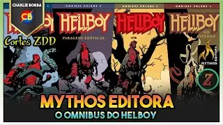 CORTES ZDD: MYTHOS EDITORA, HELLBOY OMNIBUS.