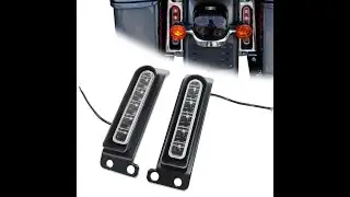 【Sleek Style & Bright Safety】Rear Saddlebag Light for Harley Road King Ultra Limited 2014-2024