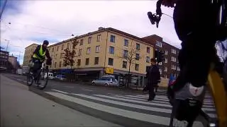 Sikkerhetsbevisst syklist ..eller?