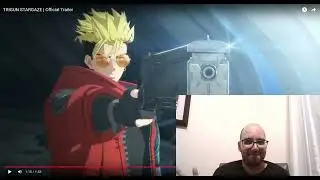 Reaction to Trigun Stargaze Crunchyroll Official Anime Teaser Trailer Video!