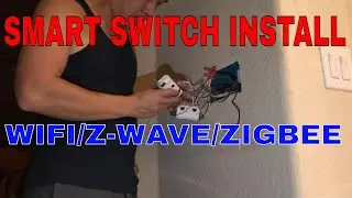 How to Install Smart Switch | GE Z-Wave 3-way Smartthings Alexa WiFi Zigbee
