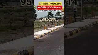 AP capital Amaravathi lo CRDA approved plots in Tadikinda#Lam#apcapital #tadikonda