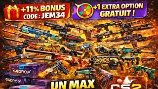 On test les Upgrades sur GGDROP !!! j'esp&egrave;re d&eacute;bloquer mes premiers gants  !??