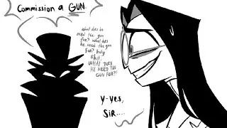 Sir Pentious Gets a New Client | Hazbin Hotel Comic Dub 