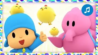 🐣 Los Pollitos dicen pio pio + El Pollito Iván | Canciones Infantiles y Música para Niños | Pocoyó