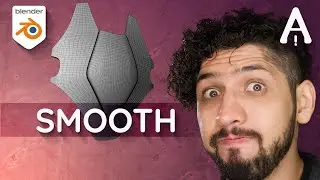 &iquest;C&oacute;mo usar el modificador Smooth? | Modelado 3D Blender