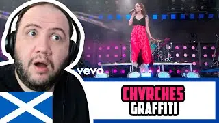 🏴󠁧󠁢󠁳󠁣󠁴󠁿 CHVRCHES - Graffiti (From Jimmy Kimmel Live!) | TEACHER PAUL REACTS SCOTLAND