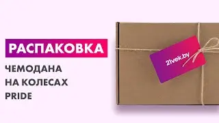 Распаковка &mdash; Чемодан на колесах Pride РР-9602