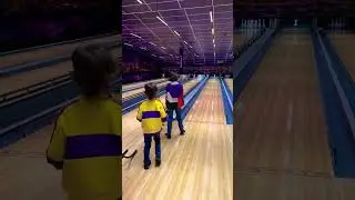 Bowling With Kids I got Them All #babybrother #kids #kidsactivities