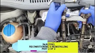 Восстановление и повторная установка форсунок дизельного двигателя VW Caddy 1.6. Часть 2 из 2 - С...