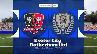 EA Sports FC 26 | Exeter City vs Rotherham - EFL League One | Gameplay PS5