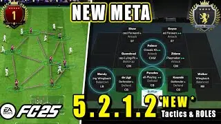 *POST PATCH* 5-2-1-2 BEST META Custom Tactics for TIKI-TAKA | EAFC 25