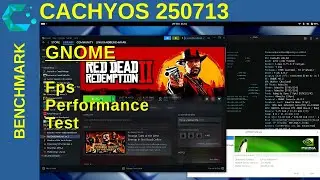 Gaming on CachyOS GNOME! 🚀 | FPS Benchmark Performance Test