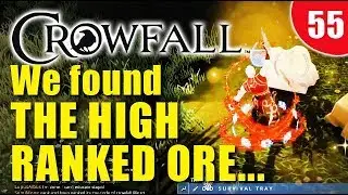Crowfall gameplay - We found the high ranked ore!