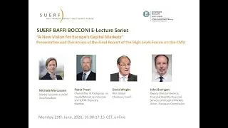 SUERF Webinar HLF Report on European Capital Markets Union 20200629