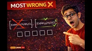 MOST WRONG cis–trans Question | How Many Complexes Really Show Isomerism? | JEE Advanced
