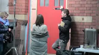 Doctor Who Filming Series 8 - Caretaker Doctor
