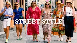 Munich street style SUMMER DRESSES what are people wearing, exploring fashion trends