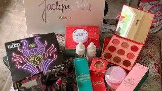 Makeup 💄 Mail! Jaclyn hill, Colourpop main squeeze 🍉 watermelon pallet, Disney Villains #colourpop