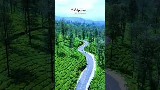 &ldquo;Valparai from the sky? Unreal. 🚁🌿&rdquo;Tea estates. Cloud waves. Zero filters. #valparai #tamilnadu