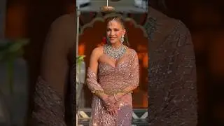 Дженнифер Лопес в сари от Маниша Малхотры на индийской свадьбе #свадьба #ДженниферЛопес #сари
