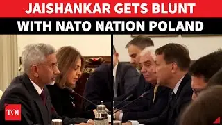 Jaishankar SAVAGELY Shuts NATO Nation For 'Selectively Targeting India' | Rare Public Confrontation