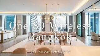 Sale & Rent One Bangkok&rsquo;s Rarest Penthouse 89 Wireless | Located in Ritz-Carlton | Iconic Residence