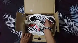 VANS OG OLD SKOOL LX NO STRIPE CHECKERBOARD UNBOXING