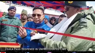BRO Sets Record: Zojila Pass Reopened in Unprecedented Time.