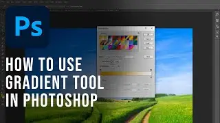 How to use gradient tool in photoshop