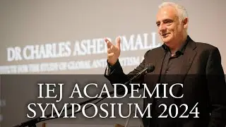 Dr Charles Asher Small at Indigenous Embassy Jerusalem Academic Symposium 2024.
