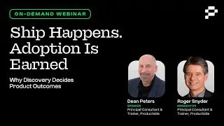 Ship Happens. Adoption Is Earned: Why Discovery Decides Product Outcomes