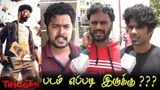 Trigger Public Review Atharvaa Trigger Movie Review | Tanya Ravichandran | Sam Anton | Ghibran