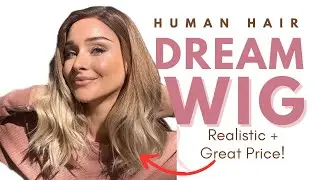 Affordable Human Hair Lace Front Wig / Superhairpieces Adina OB524