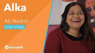 &iexcl;Alka came from India to study Spanish at AIL Madrid!